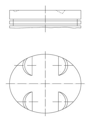 MAHLE 005 24 01 Stūmoklis