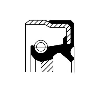 CORTECO 01033903B Veleno sandariklis, neautomatinė transmisija