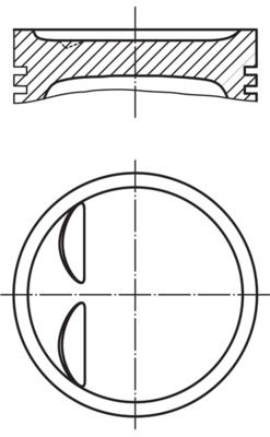 MAHLE 011 95 01 Stūmoklis