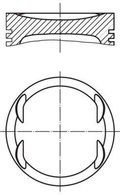 MAHLE 015 76 00 Stūmoklis