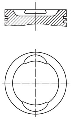 MAHLE 029 73 02 Stūmoklis