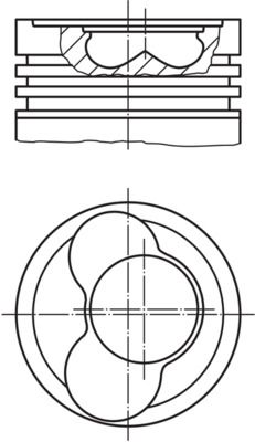 MAHLE 030 58 00 Stūmoklis