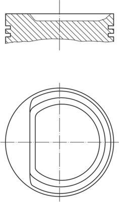 MAHLE 030 71 02 Stūmoklis