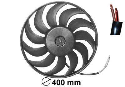 VAN WEZEL 0325747 Ventiliatorius, radiatoriaus