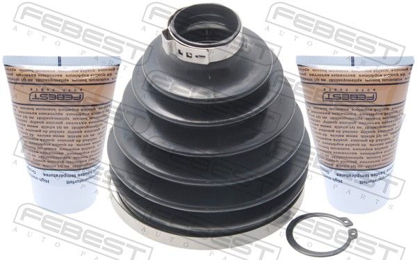 Gofruotoji membrana, kardaninis velenas FEBEST 0415P-V97WR