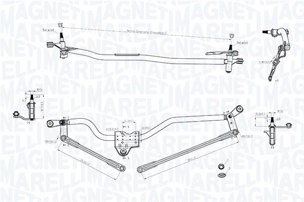 MAGNETI MARELLI 085570750010 Valytuvo trauklė