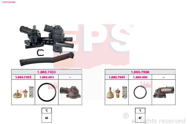 EPS 1.879.956KK Termostatas, aušinimo skystis