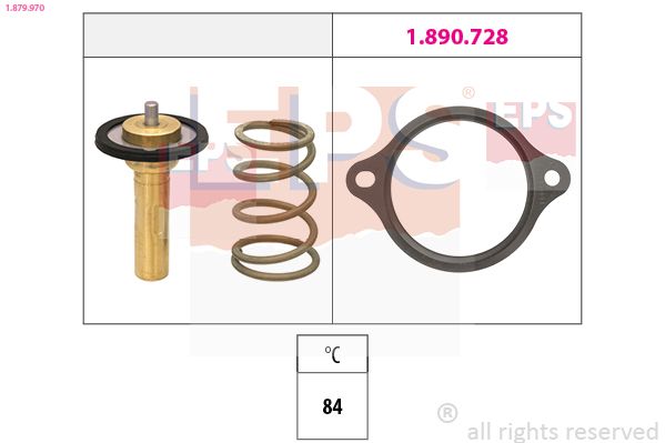 EPS 1.879.970 Termostatas, aušinimo skystis