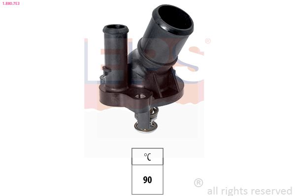 EPS 1.880.753 Termostatas, aušinimo skystis