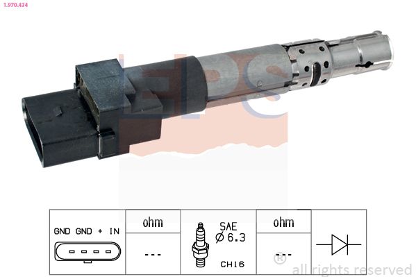 EPS 1.970.434 Ritė, uždegimas