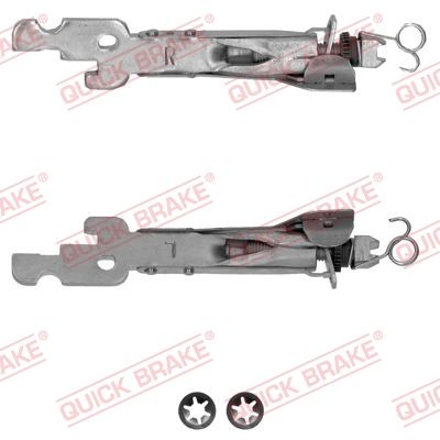 Reguliatorių komplektas, būgninis stabdys QUICK BRAKE 101 53 004