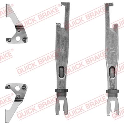Reguliatorių komplektas, būgninis stabdys QUICK BRAKE 102 53 019