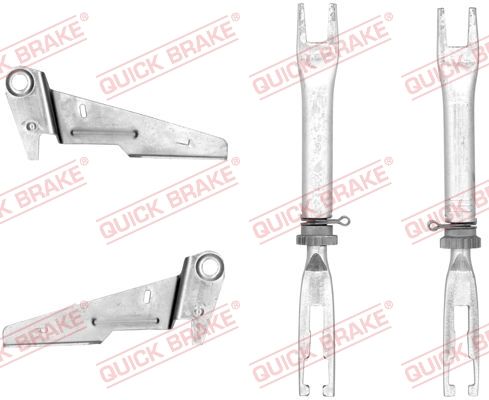 Reguliatorių komplektas, būgninis stabdys QUICK BRAKE 102 53 026