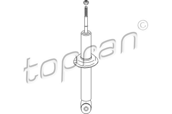 TOPRAN 102 629 Amortizatorius