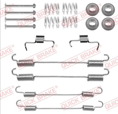 Priedų komplektas, stabdžių trinkelės QUICK BRAKE 105-0059
