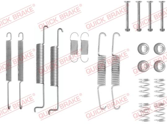 Priedų komplektas, stabdžių trinkelės QUICK BRAKE 105-0597