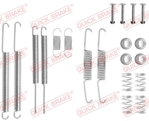 Priedų komplektas, stabdžių trinkelės QUICK BRAKE 105-0598