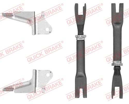 Reguliatorių komplektas, būgninis stabdys QUICK BRAKE 108 53 014