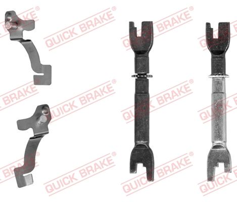 Reguliatorių komplektas, būgninis stabdys QUICK BRAKE 108 53 017