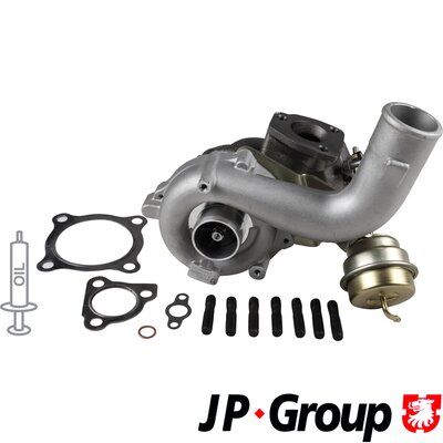 JP GROUP 1117400800 Kompresorius, įkrovimo sistema