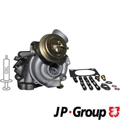 JP GROUP 1117402100 Kompresorius, įkrovimo sistema