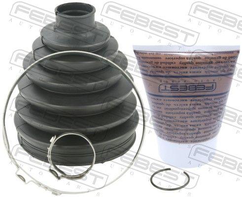Gofruotoji membrana, kardaninis velenas FEBEST 1217P-IX35D7