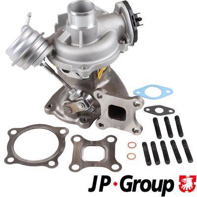 Kompresorius, įkrovimo sistema JP GROUP 1517401300