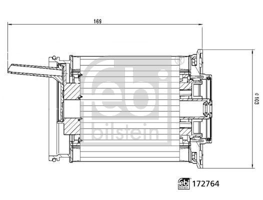 FEBI BILSTEIN 172764 Kuro filtras