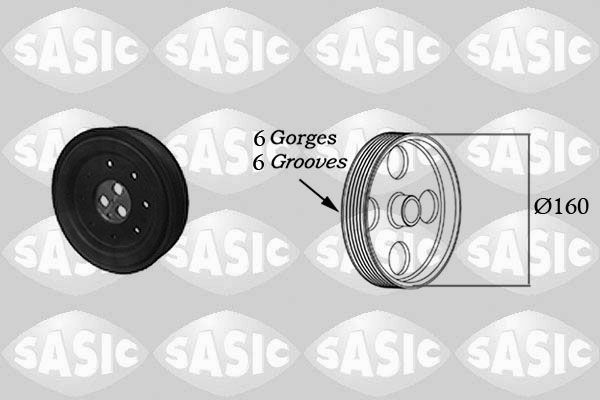 Skriemulys, alkūninis velenas SASIC 2156033