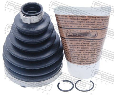 Gofruotoji membrana, kardaninis velenas FEBEST 2217P-CD
