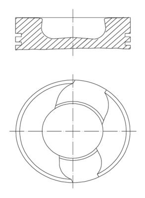 MAHLE 229 41 00 Stūmoklis