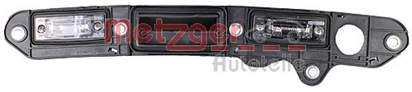 METZGER 2310634 Galinių durų rankenėlė