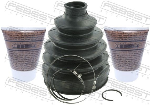 Gofruotoji membrana, kardaninis velenas FEBEST 2517-BOX3