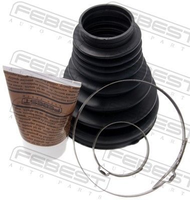 Gofruotoji membrana, kardaninis velenas FEBEST 2715P-XC90F