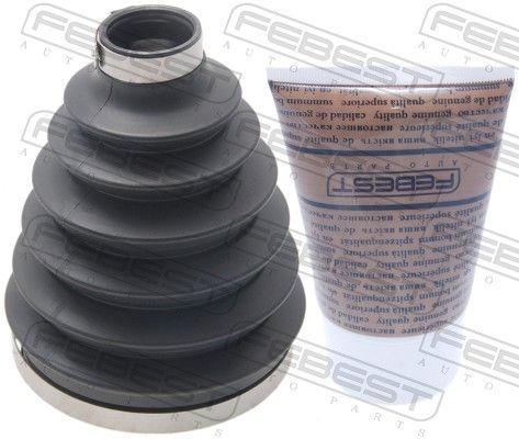 Gofruotoji membrana, kardaninis velenas FEBEST 2717P-V70F