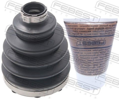 Gofruotoji membrana, kardaninis velenas FEBEST 2717P-XC90F1