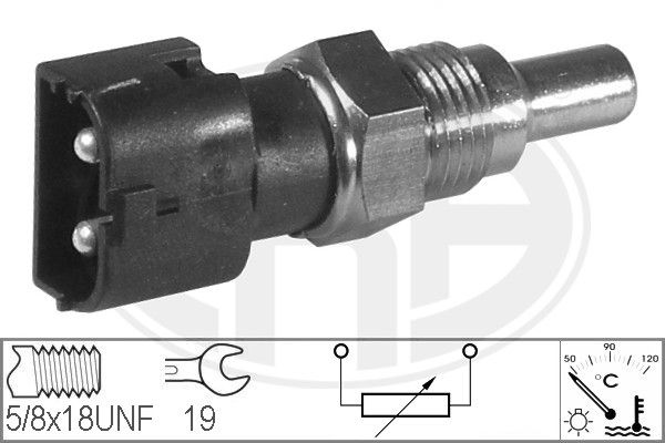 ERA 330105 Siuntimo blokas, aušinimo skysčio temperatūra