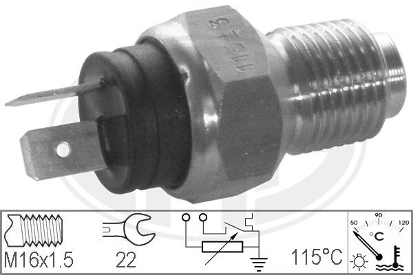 ERA 330314 Siuntimo blokas, aušinimo skysčio temperatūra