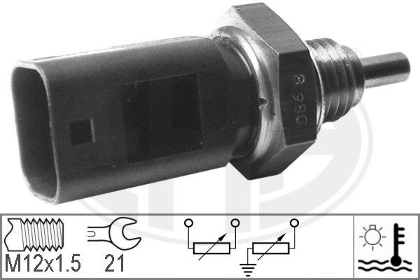 ERA 330560 Siuntimo blokas, aušinimo skysčio temperatūra
