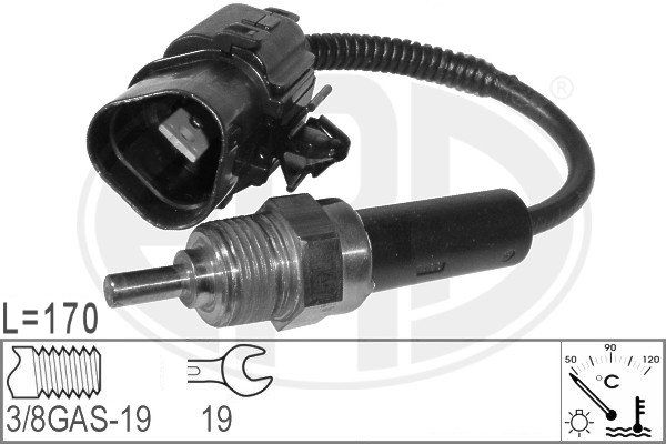 ERA 330574 Siuntimo blokas, aušinimo skysčio temperatūra
