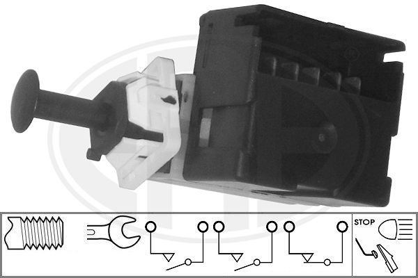 Stabdžių žibinto jungiklis ERA 330968
