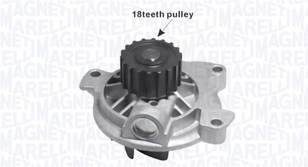 MAGNETI MARELLI 352316171172 Vandens siurblys, variklio aušinimas