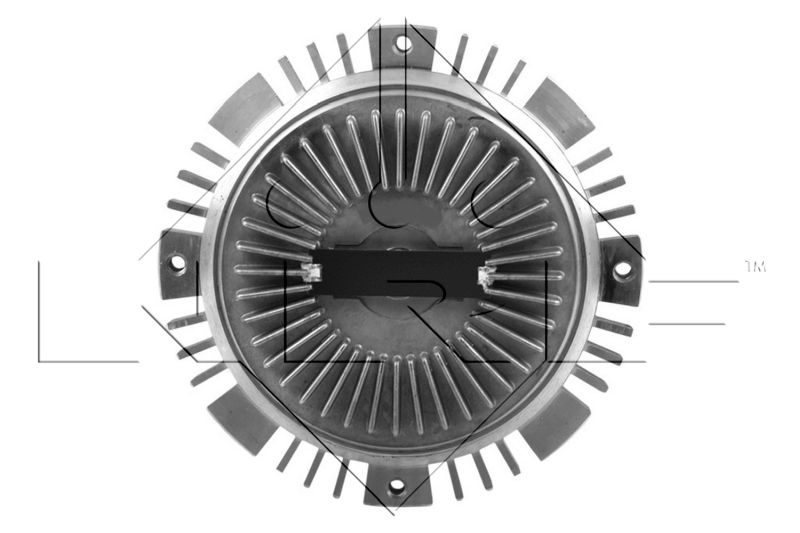 NRF 49549 Sankaba, radiatoriaus ventiliatorius