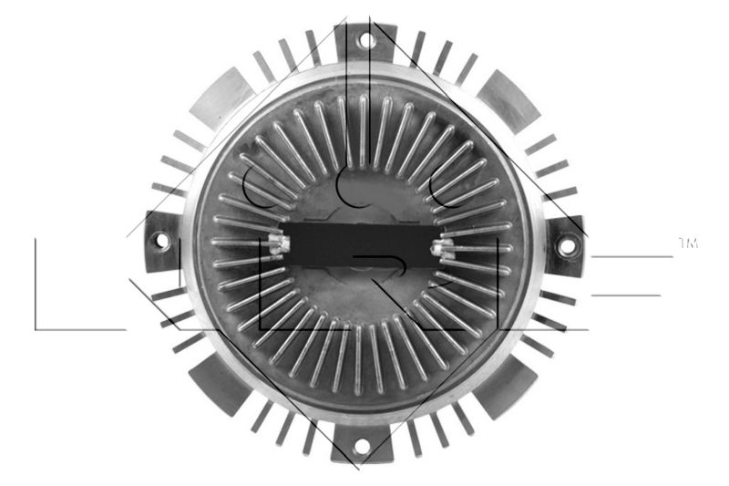 Sankaba, radiatoriaus ventiliatorius NRF 49550
