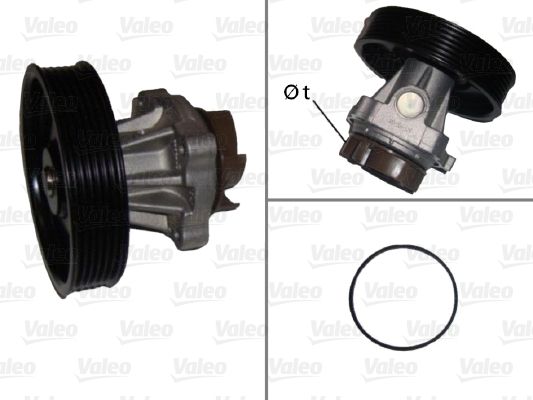 VALEO 506716 Vandens siurblys, variklio aušinimas