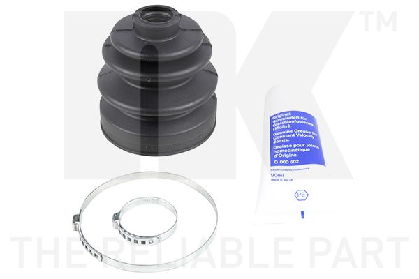 NK 522616 Gofruotoji membrana, kardaninis velenas