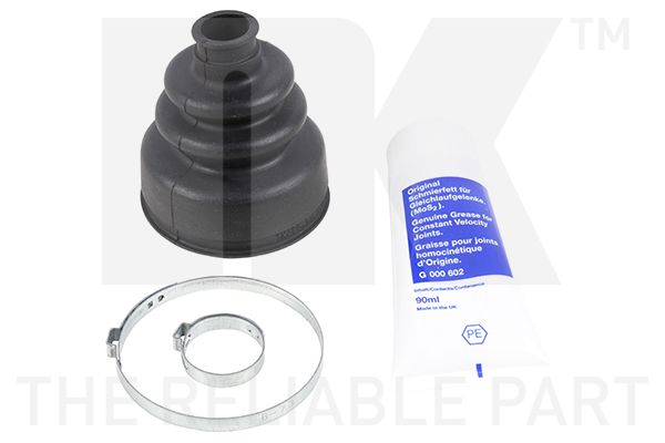 Gofruotoji membrana, kardaninis velenas NK 524304
