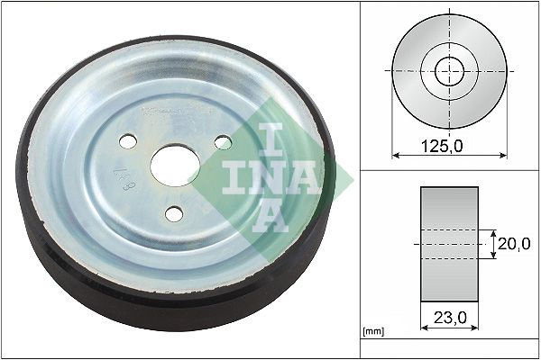 INA 532 0912 10 Kreipiantysis skriemulys, V formos diržas