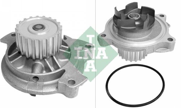 INA 538 0345 10 Vandens siurblys, variklio aušinimas