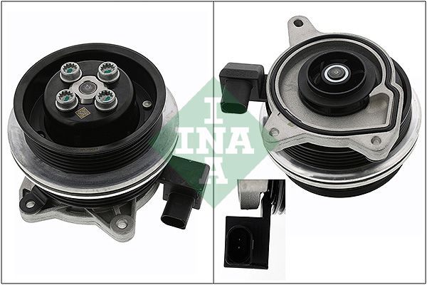 INA 538 0732 10 Vandens siurblys, variklio aušinimas
